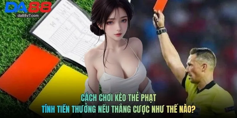 Cách chơi kèo thẻ phạt - tính tiền thưởng nếu thắng cược như thế nào?