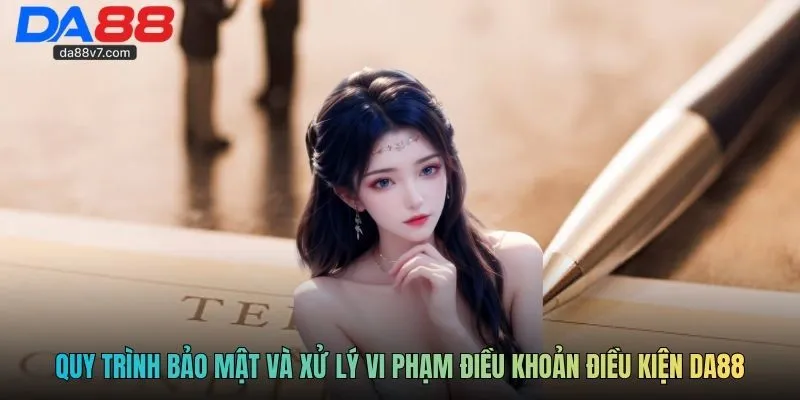 Quy trình bảo mật và xử lý vi phạm điều khoản điều kiện Da88