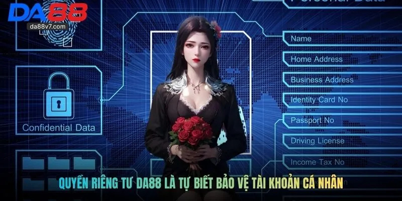 Quyền riêng tư Da88 là tự biết bảo vệ tài khoản cá nhân